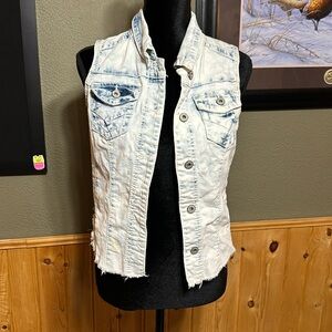 Maurices denim vest
